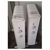 2 PC RADIATOR HEATERS
