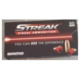 STREAK NON-INCENDIARY VISUAL 9 MM 50 RDS