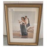 THE MISSING MAN II PRINT  19X23