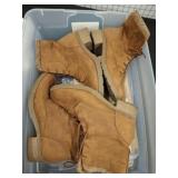 LADYS BOOTS SIZE 11 2 PAIR