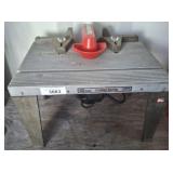 CRAFTSMAN ROUTER TABLE AND ROUTER