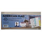 12 FT AMERICAN FLAG, NIB