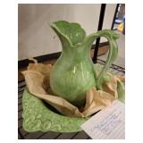 VINTAGE WASH BOWL AND PITCHER