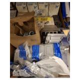 ASSORTED ELECTRICAL, COVERS, MISC