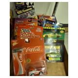 NASCAR MINIATURE DIE CAST COCA COLA, JOHN DEERE