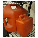 2 PC GAS CANS