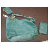 DESIGNER PURSE AND MATCHING WALLET