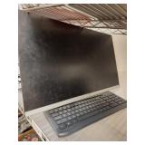 HP THIN MONITOR AND KEYBOARD