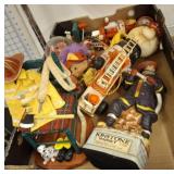 ASSORTED FIREMAN Dï¿½COR, FIGURINES, MISC