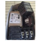 SIMENS BREAKERS, ASSORTED