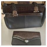 DESIGNER PURSE AND MATCHING WALLET