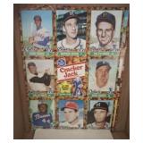 CRACKER JACK MLB COLLECTOR CARDS, STAMPS