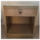 MID CENTURY 1 DRAWER NIGHT STAND