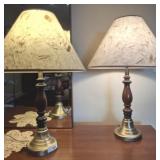 2 PC DECORATIVE LAMPS 26IBN
