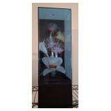 FLORAL FIBER OPTIC DECOR 16IN