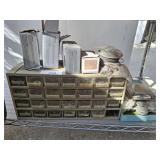 FASTENER BIN AND CONTENTS