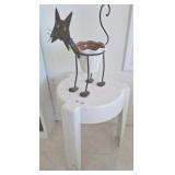 PVC TABLE AND CAT PLANTER