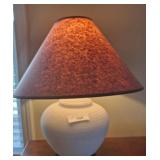 PAIR OF CERAMIC LAMPS 20IN