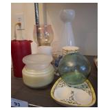 GROUP OF DCOR, CANDLES, MISC