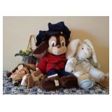 ASSORTED STUFFED ANIMALS, FIEVEL CHIPMONK, MISC