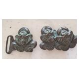 ANTIQUE CHAIN R BELT CLASP