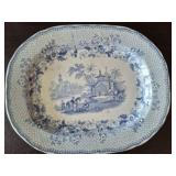 VINTAGE IRONSTONE PLATTER