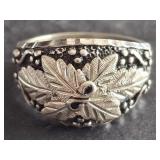 STERLING MENS RING 10.5G