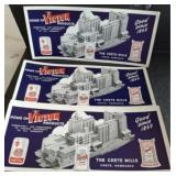 VICTOR POULTRY FEEDS CRETE MILLS ADVERTISMENTS