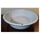AGATE ENAMEL WASH BOWL 18IN
