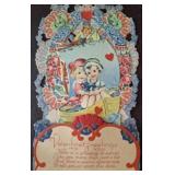 GROUP OF VINTAGE VALENTINES