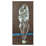 ROCK CRYSTAL FIGURINE-9IN