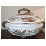 ORIENTAL FOOTED SOUP TUREEN