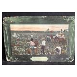 1909 VINTAGE SOUTHERN FIELDS POSTCARD