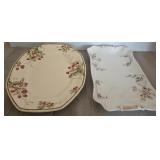 VILLEROY AND BOCH PLATTER, HAVILLAND PLATTER