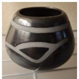 1987 SIGNED TRIBAL STYLE VASE 2IN