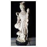 ORIENTAL CARVED DIETY 8 IN