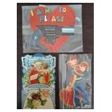 GROUP OF VINTAGE VALENTINES