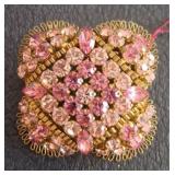 VINTAGE JEWELED PIN MARKED AUSTRIA