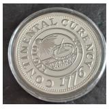 AMERICAN CONGRESS CONTENTIAL CURRENCY ROUND