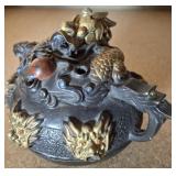 DRAGON THEMED TIBETIAN INCENSE BURNER