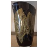 MURANO ARTIST SIGNED DECORATIVE ART GLASS VASE