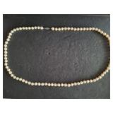 PEARL NECKLACE WITH 14K CLASPS