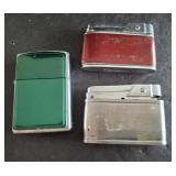 2 PC BENTLEY AND ZIPPO LIGHTERS