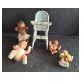 VINTAGE MINIATURE TOYS