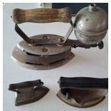ANTIQUE STEAM IRONS