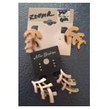 VINTAGE RENOIR CLIP EARRINGS