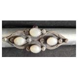 STERLING RING WITH OPAL TOTAL-10G