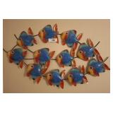 28IN METAL FISH WALL DECOR