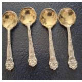 TOWLE STERLING SALT SPOONS 21G