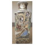 SATSUMA STYLE MINIATURE PITCHER 6IN SIGNED